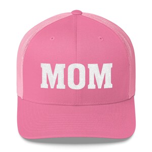 Mom Embroidered Hat Trucker Cap | Mother&#39;s Day New Mom Gift