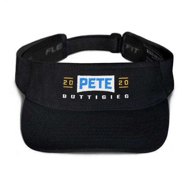Pete 2020 Embroidered Visor | Pete Buttigieg for President Hat