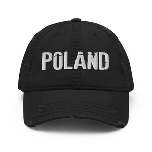 Polonia Bordado Sombrero de papá angustiado