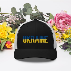 Ukraine Trucker Cap Hat
