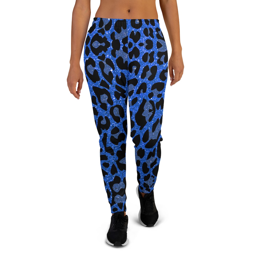Leopard print joggers mens sale
