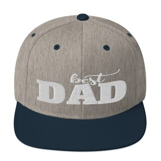 Cappello Best Dad Ever Con Bandiera Americana – Regolabile In Cotone Ricamato – Regalo Per Papà