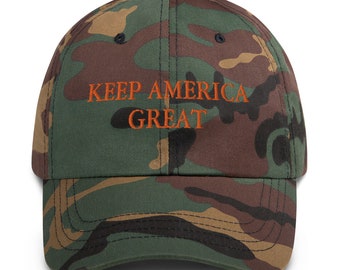 Keep America Great Embroidered Dad Hat | Donald Trump for President 2020, Republican Conservative Patriot #KAG #MAGA