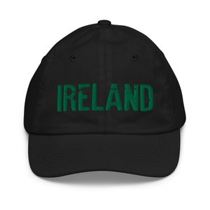 Ireland Embroidered  Youth Baseball Cap Hat for kids
