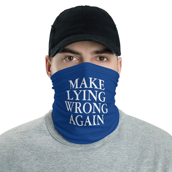 thumbnail image 2 of Trump 2020 Make America Great Again Face Mask – Black Cotton, Washable, Adult Size 2 of 5