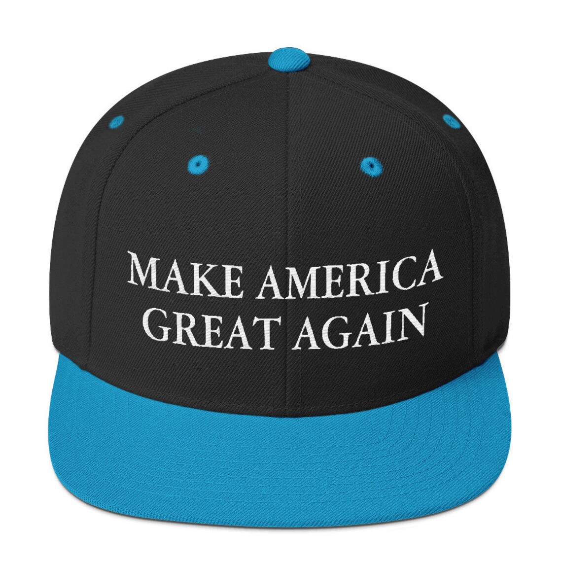 Make America Great Again Embroidered Snapback Hat Donald | Etsy