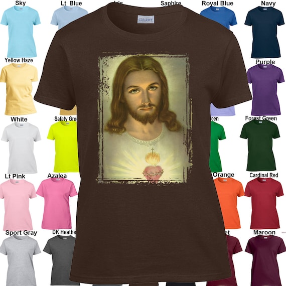 Sacred Heart of Jesus Christ - Classic Fit Ladies' T-shirt - Sizes