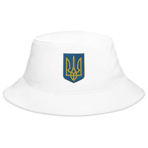 Ukraine Schild Eimer Mütze