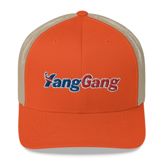 Yang Gang Embroidered Trucker Cap | Andrew Yang for President Hat Election 2020