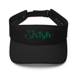 Irish Embroidered  Visor