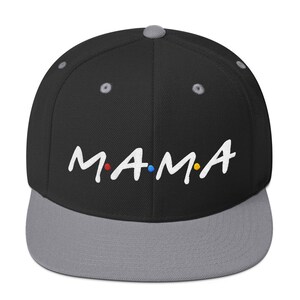 Mama Embroidered Snapback Hat | Mom Hat Mother&#39;s Day New Mom Mom&#39;s Birthday gift