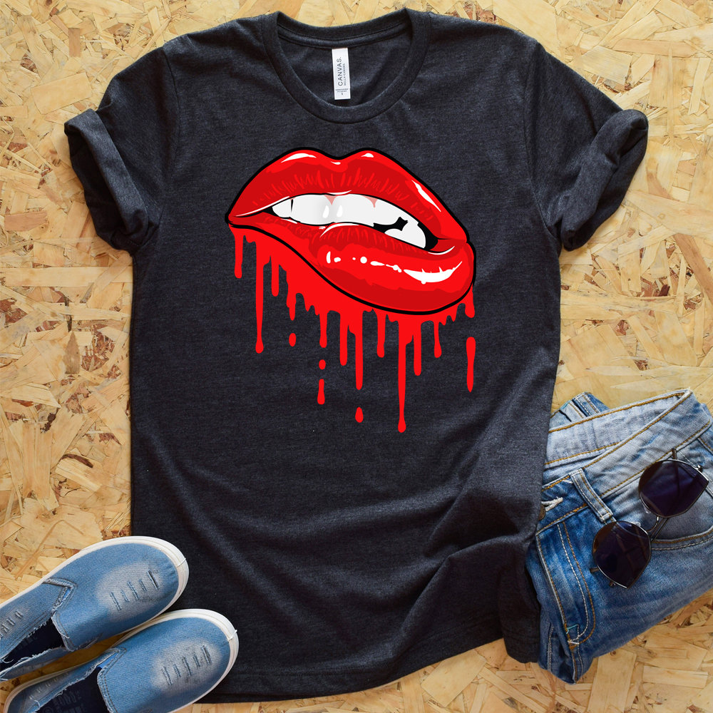 トップス Her lip to Have It All Shirt Sexy Red Lips T-shirt - Unisex Men Women Soft Fashion Fit Jersey
