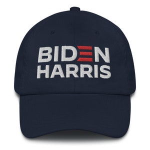 Biden Harris Embroidered Dad Hat | Joe Biden for President Kamala Harris Vice VP 2024