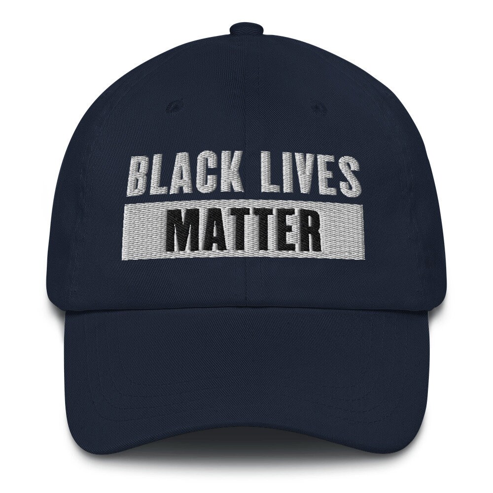 Black Lives Matter Dad Hat BLM I Can't 