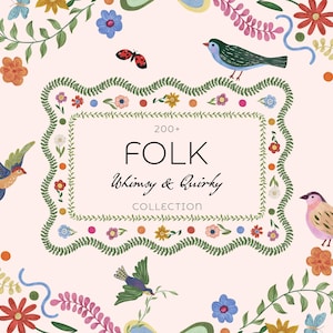 Volkskunst clipart, eigenzinnigheid folklore frames png, eigenzinnige botanische folkart, tuin bruiloft uitnodiging, aquarel bloemen cottagecore uitnodigingen