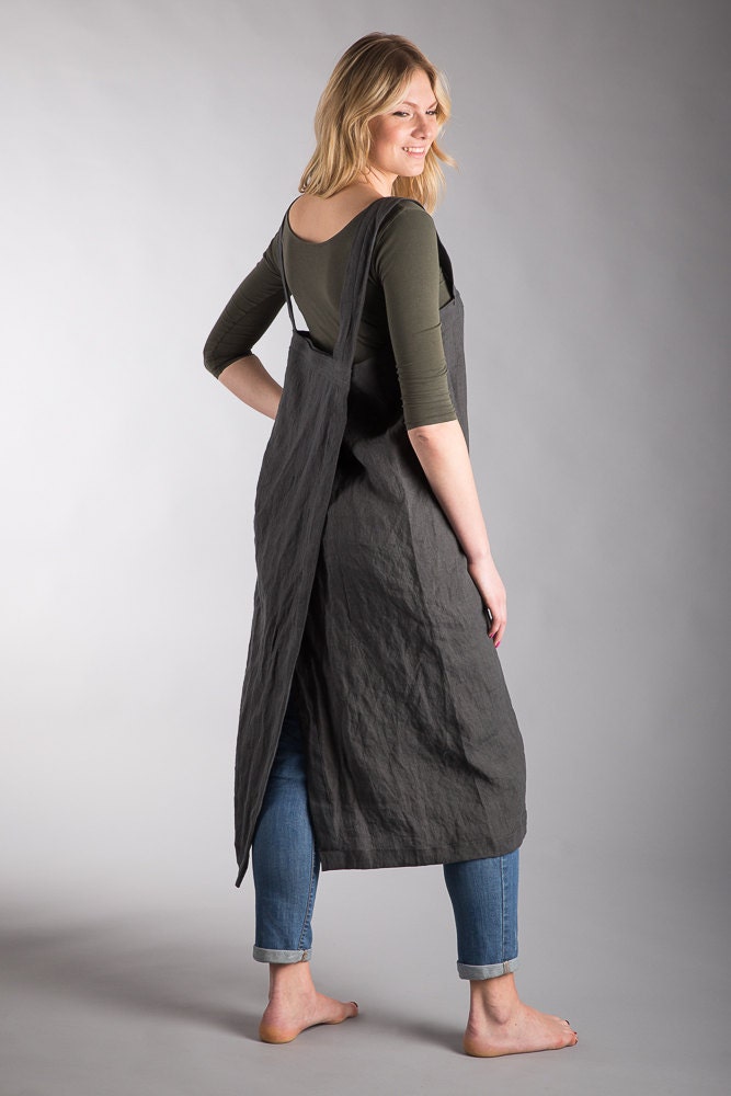 Natural Linen Artist Apron main image 0