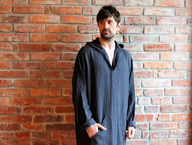 Mens Linen Caftan image 2