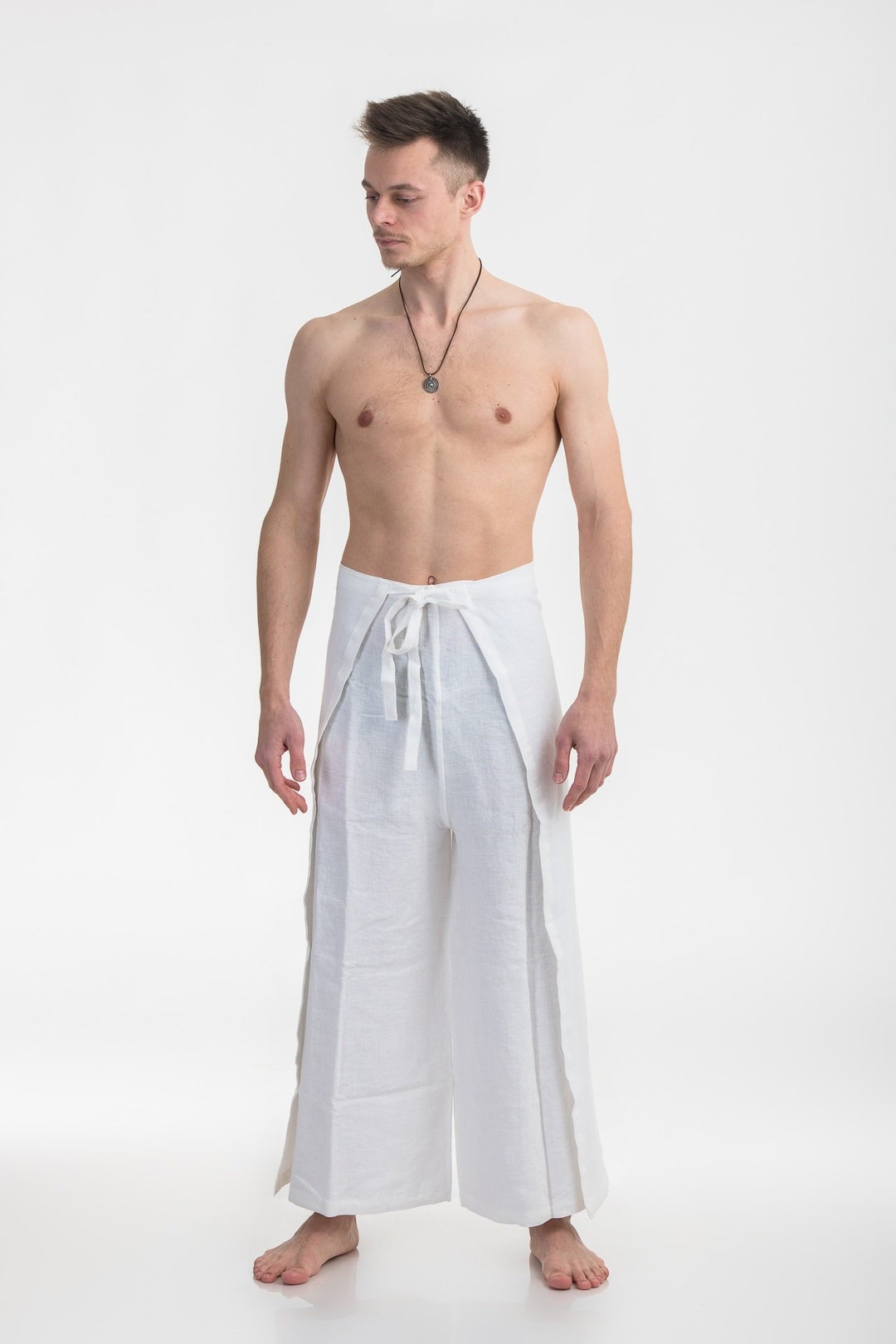 CAHLUM Linen Fisherman Pant