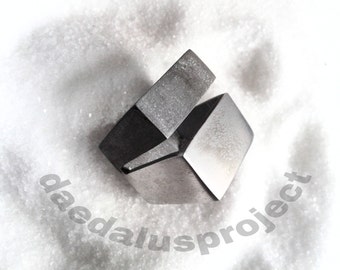 ring woman.oxidized.modern.minimal.handmade.double band vrouwelijke ring