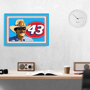 Richard Petty racing art, Winston Cup Champion, King of NASCAR, Stock car image 4