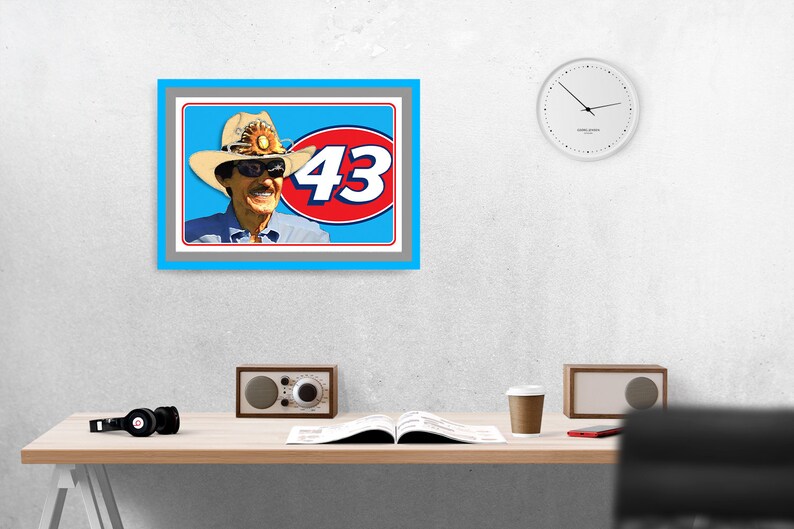 Richard Petty racing art, Winston Cup Champion, King of NASCAR, Stock car imagem 4