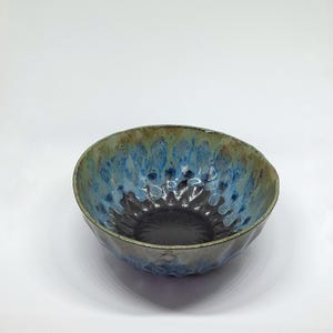 Peaceful Pond - Handmade Glazed Bowl - Decorative Bowl or Small Fruit Bowl