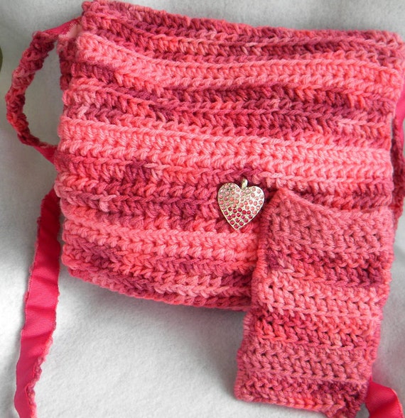 crochet work bag