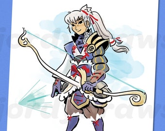 Takumi FE Fates Art Print - 8x10"