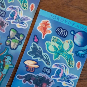 Pandora Flora and Fauna Sticker Sheet