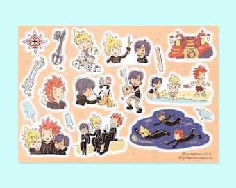 KH Seasalt Trio Sticker Sheet