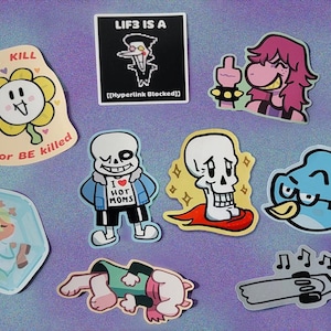 New Additions! Undertale / Deltarune Stickers