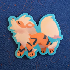 Arcanine Awoo Sticker