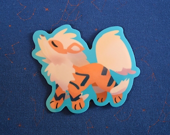 Naklejka Arcanine Awoo