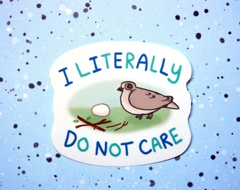 Stupid Dove Nest Sticker