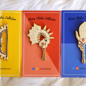 PREORDER FE3H Hero Relics Enamel Pins