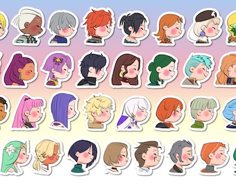 FE3H Mix and Match Support Sticker Sheets