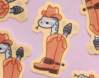 Snake in My Boot Sticker