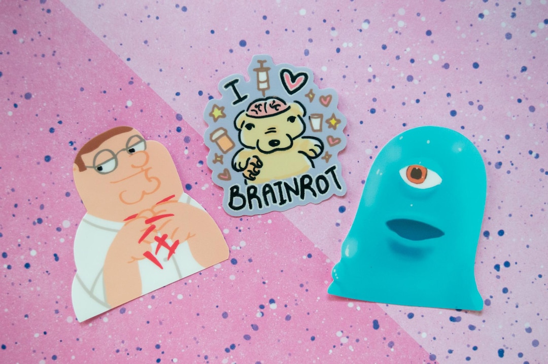 Brainrot Meme Stickers - Etsy