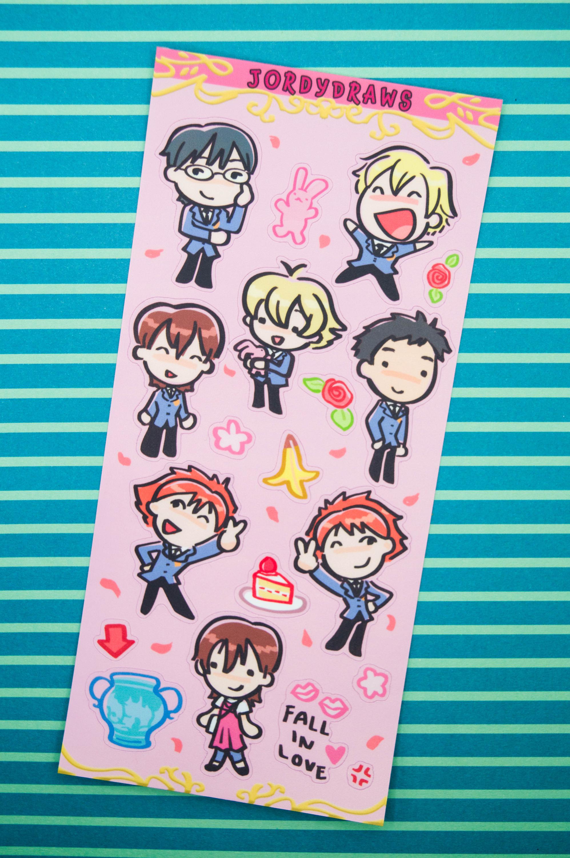 Sticker Ohs OHSCH Sticker Sheet - Etsy