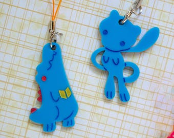Totodile, glänzender Mew Anhänger
