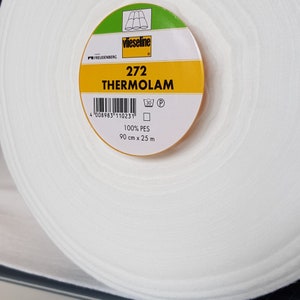 Vilene Vlieseline 272 Thermolam Sew in Compressed Fleece Thermal ...