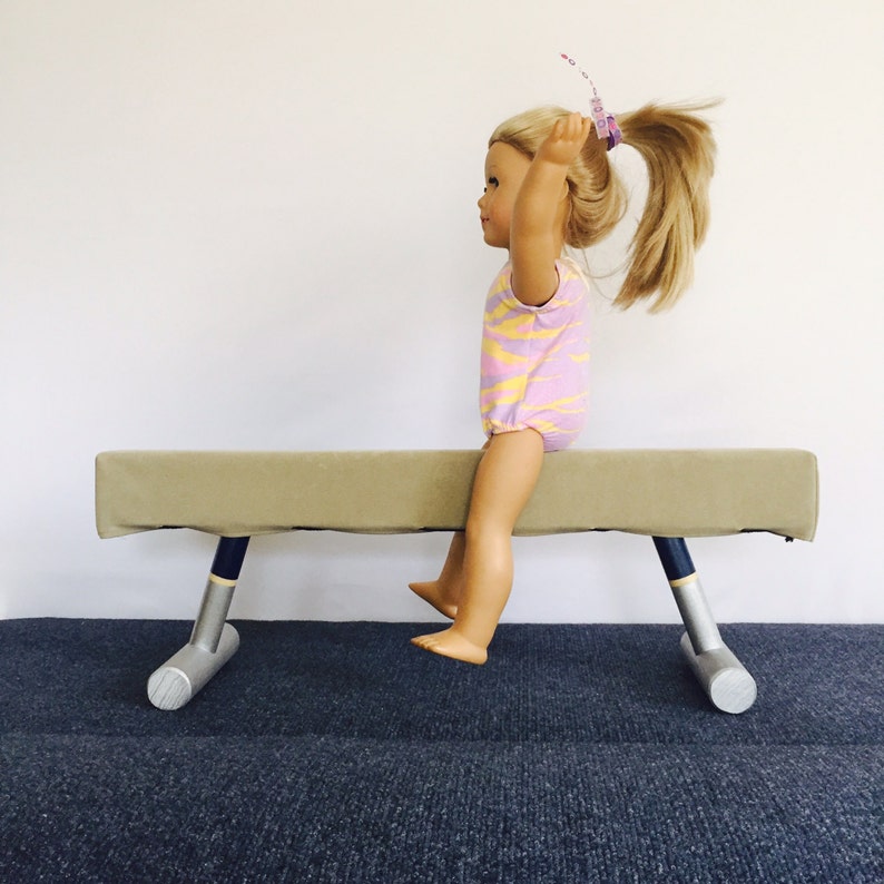 American Girl Doll Gymnastics Balance Beam Eighteen Inch Doll Etsy