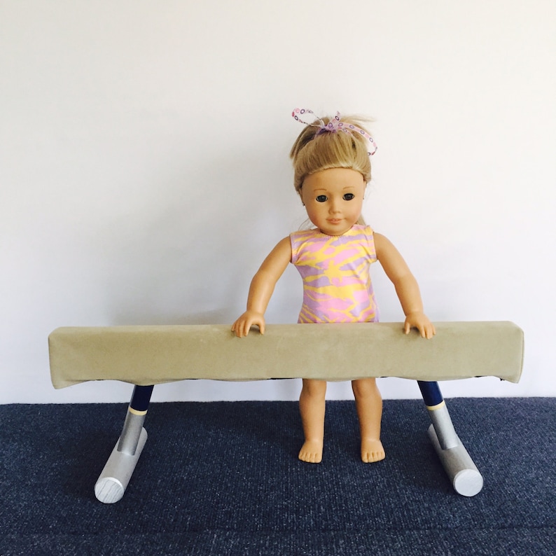 American Girl Doll Gymnastics Balance Beam Eighteen Inch Doll Etsy