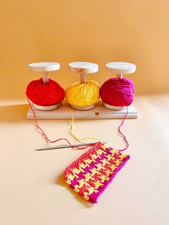 Yarn Bobbin Holder Sets for Knitters Etsy