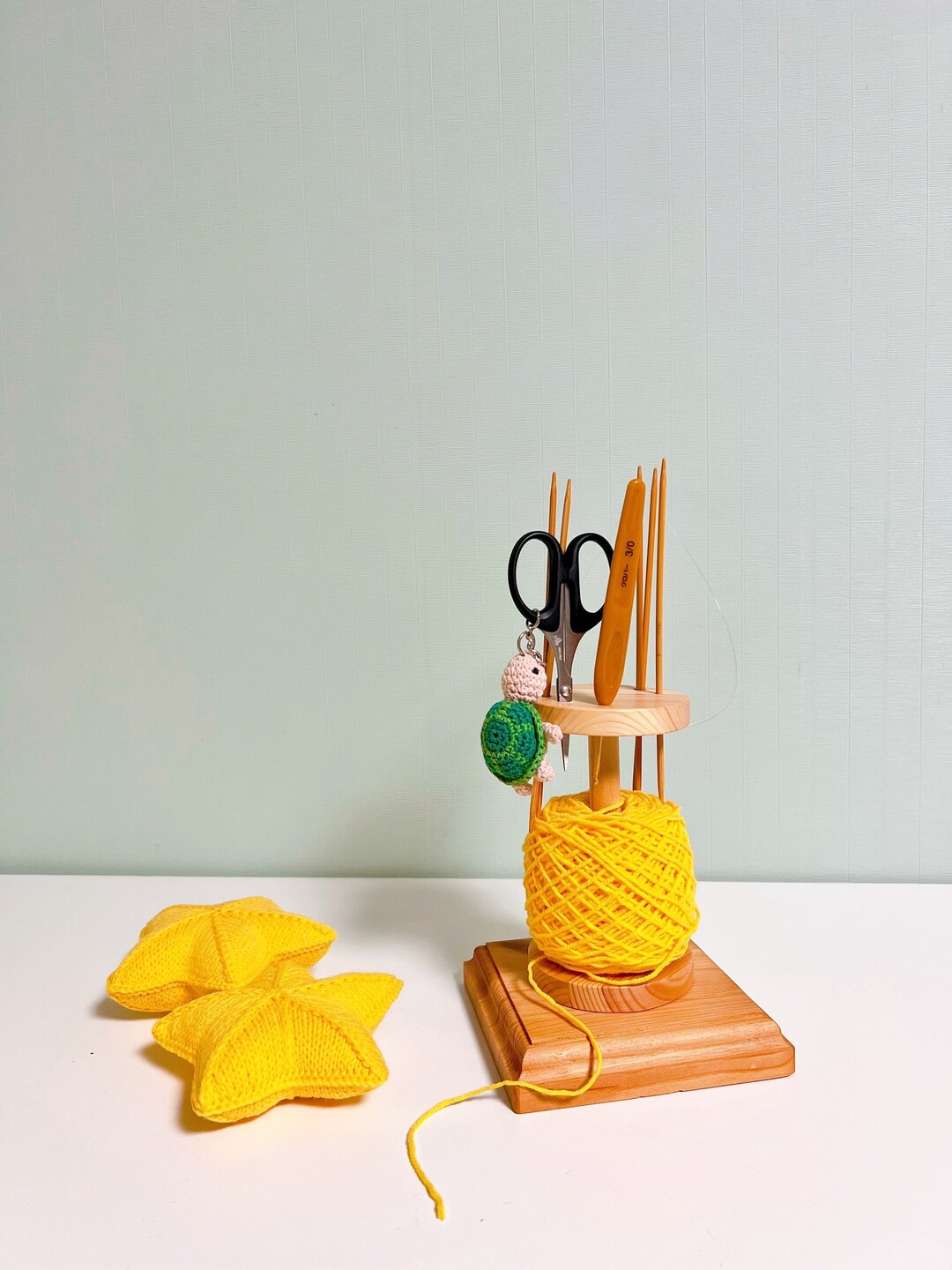 Yarn Bobbin Holder for Knitters Etsy