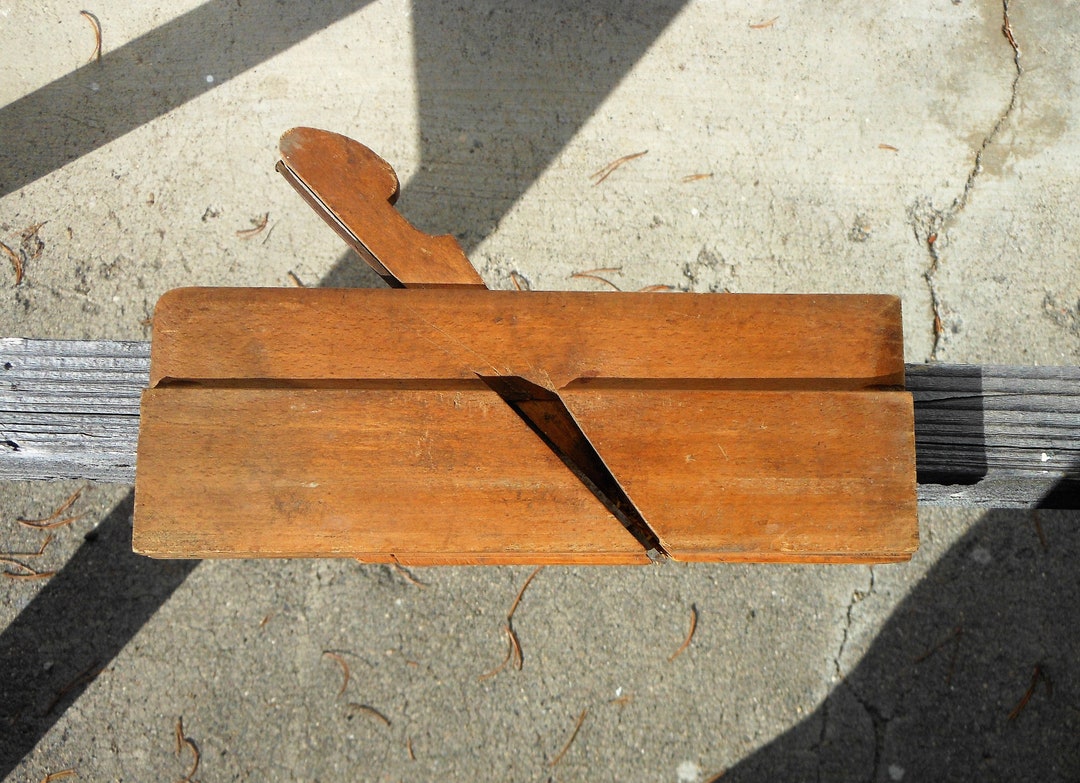 Antique Wooden Hand Plane Wood Molding Hand Plane Made in Etsy