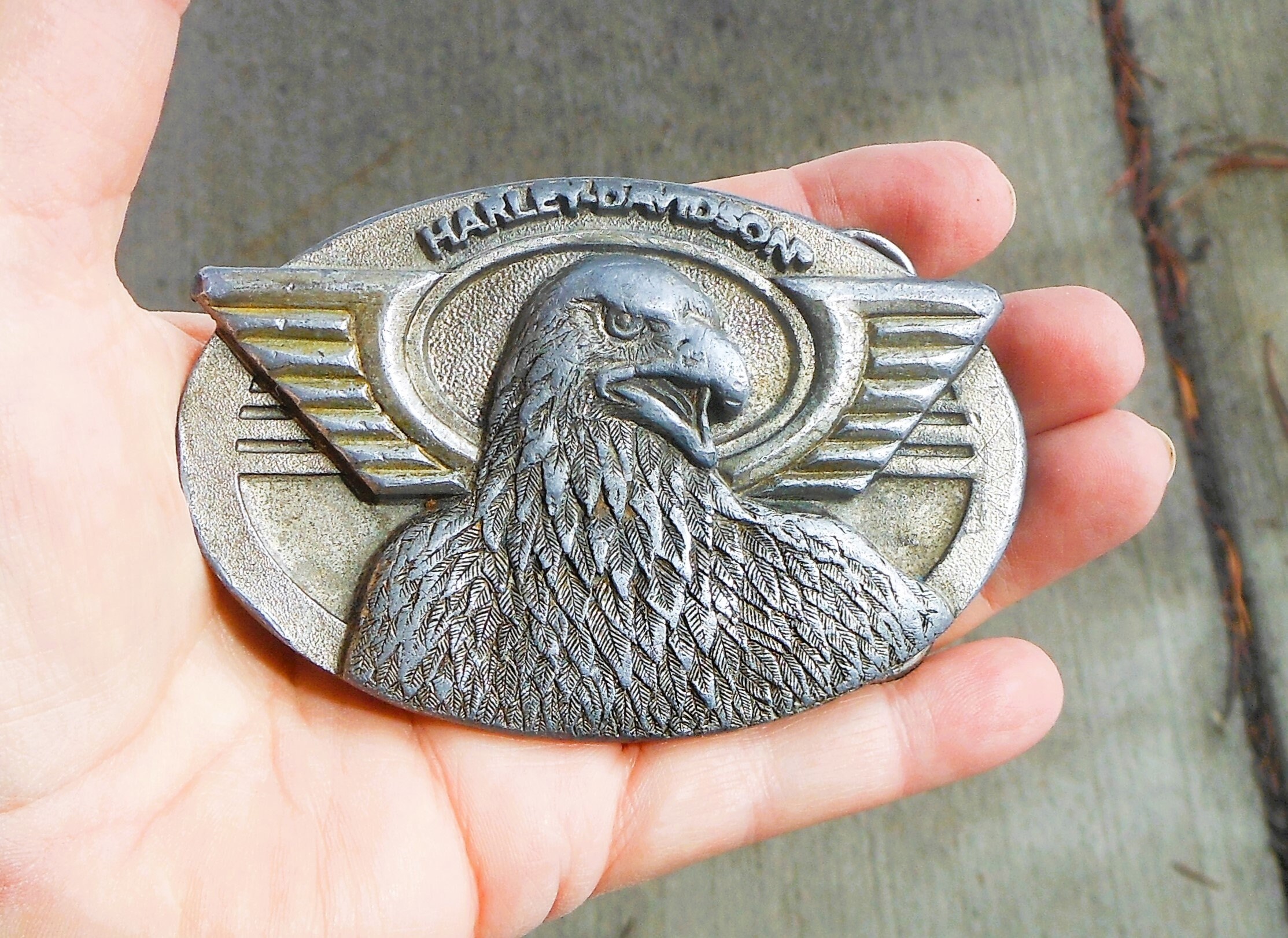 BOUCLE DE CEINTURE EAGLE / AIGLE - DECORATION USA / HARLEY /BIKER /CHOPPER BOUCLE DE CEINTURE EAGLE / AIGLE - DECORATION USA / HARLEY /BIKER /CHOPPER