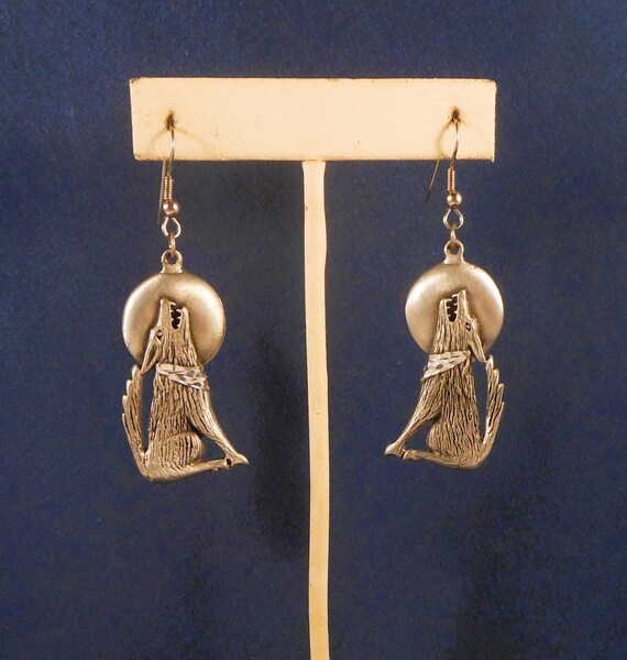 Exquisite Native American Yellowstone Sterling Silver Long Drop Earrings Exquisite Native American Yellowstone Sterling Silver Long Drop Earrings
