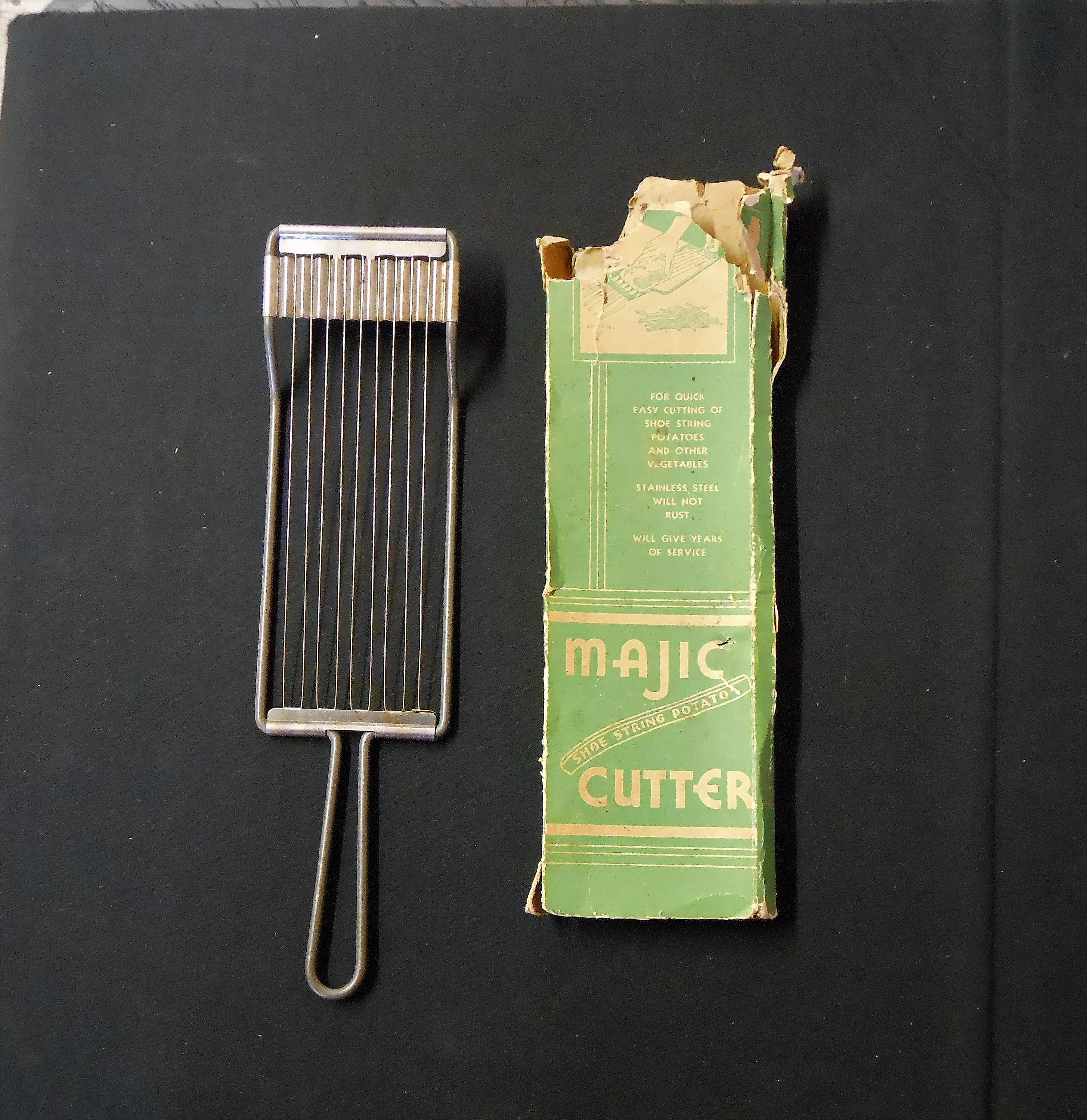 Buy Vintage Kitchen Tool Majic Cutter for Shoe Sting Potatoes & Online in  India 