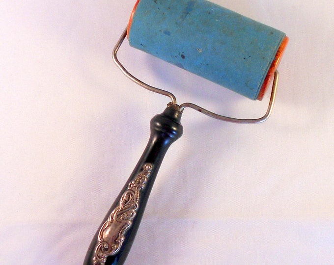 Rolling Ink Blotter With Sterling Silver Decoration Circa Etsy